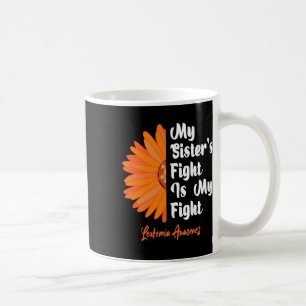 Mug Mon combat de soeur est ma lutte contre la leucémi