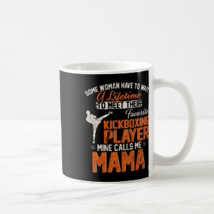 Mug Mon combattant de kickboxing MMA préféré m'appelle