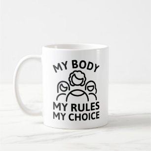 Mug Mon corps Mes règles Mon choix