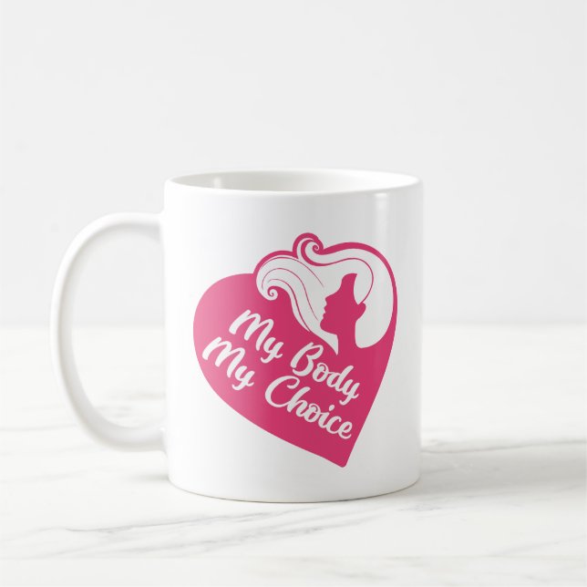 Mug Mon corps Mon choix (Gauche)