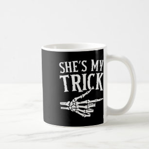 Mug Mon costume d'Halloween Trick Correspondant Couple