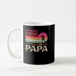 Mug Mon coureur de fond favori m'appelle Papa - X