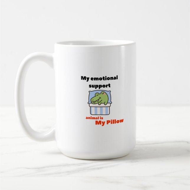 Mug Mon Coussin de support émotionnel (Gauche)