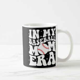 Mug Mon époque de maman de baseball Baseball Mama Fête