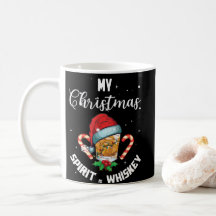 Mon Esprit De Noël Est Un Whiskey Boire