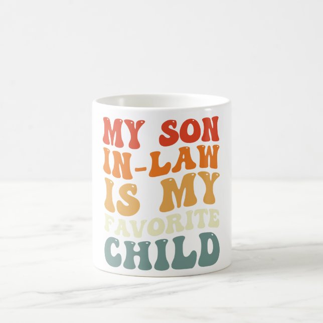 Mug Mon Fils En Droit Est Ma Famille D'Enfants Préféré (Centre)