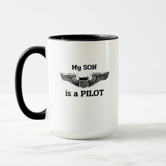 Mug Mon fils est pilote