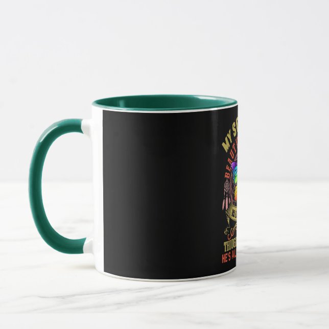 Mug Mon fils m'a laissé de beaux souvenirs Son Guardia (Gauche)