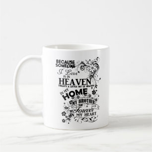 Mug Mon Frère, En Mémoire Amoureuse, Souvenir
