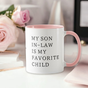 Mug Mon gendre est mon enfant préféré