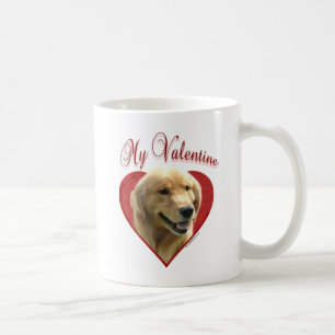Mug Mon Golden Retriever Valentine