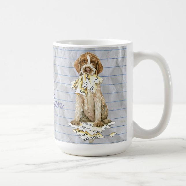 Mug Mon Griffon a mangé mon plan de leçon (Droite)