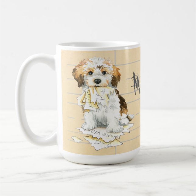 Mug Mon Havanese a mangé mon travail (Gauche)