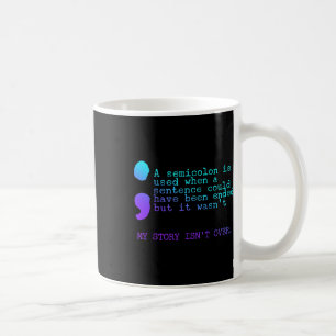 Mug Mon histoire n'est pas au-dessus d'un demi-ilon de