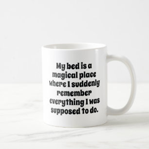 Mug Mon Lit Est Un Endroit Magique