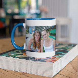 Mug Mon meilleur ami, ma soeur, photo personnalisée