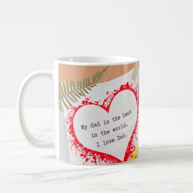 Mug Mon meilleur papa (Gauche)