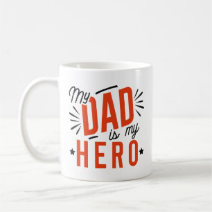 Mug Mon papa est mon héros