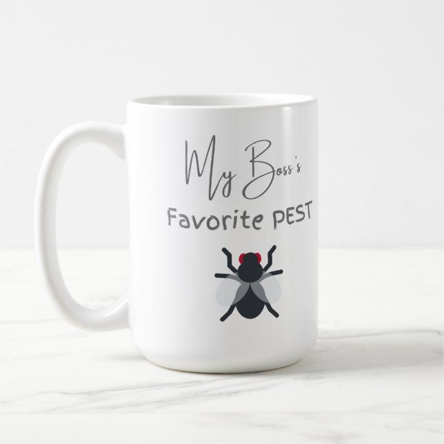Mug mon patron, c'est le ravageur favori (Gauche)