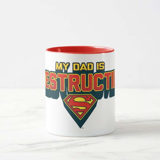 Mug Mon père est indestructible (Centre)