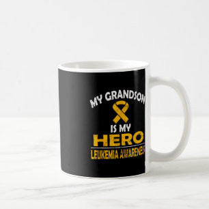 MUG MON PETIT-DÉJEUNER EST MON HÉROS LEUKEMIA CONSCIEN