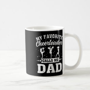 Mug Mon Pom-pom girl favori m'appelle Papa Père &#; s