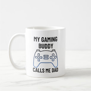 Mug Mon pote de jeu m'appelle papa