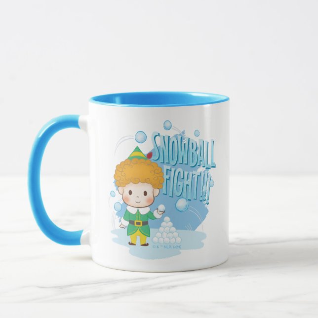 Mug Mon pote, l'Elf Snowball combat ! (Gauche)