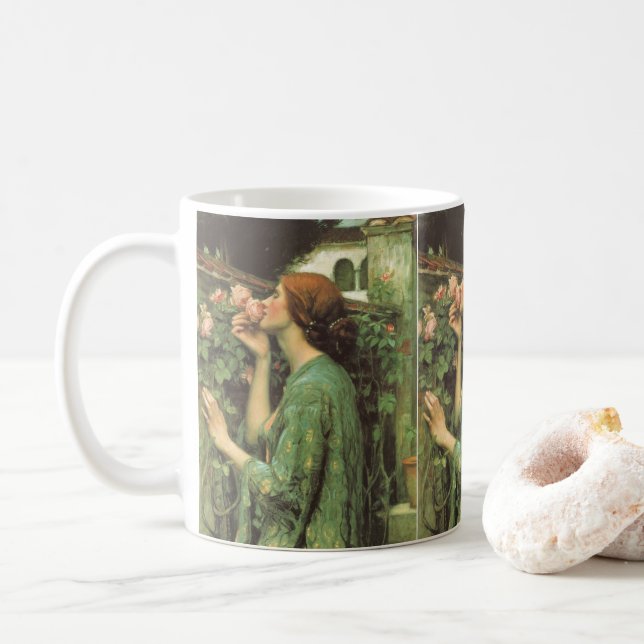 Mug Mon rose doux, ou âme du rose par le château d'eau (Avec donut)