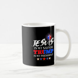 Mug Mon Sauveur Trump Est Mon Président Christian