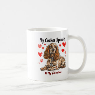 Mug Mon Spaniel Est Mon Valentin Mignon Propriétaire D