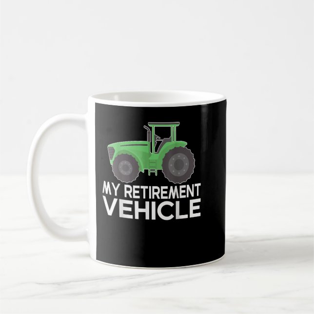 Mug Mon tracteur de tondeuse à pelouse de véhicule de  (Gauche)