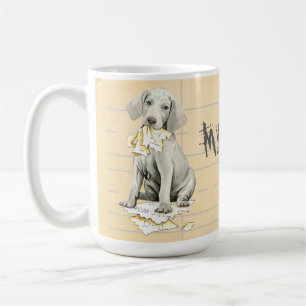Mug Mon Weimaraner a mangé mes devoirs