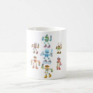 Mug Mon wubbox de monstres chanteurs