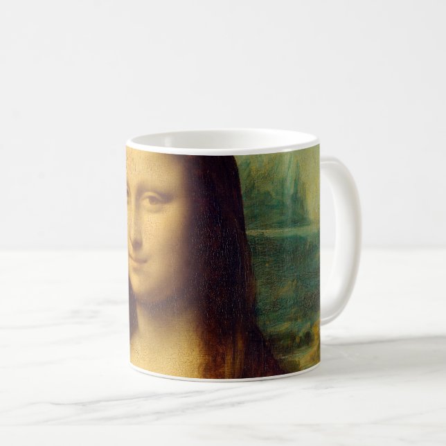 Mug Mona Lisa de Da Vinci (Devant droit)