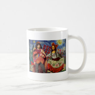 Mug Mona Lisa Romantique Drôle Coloré Travail d'art