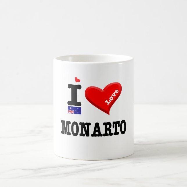 Mug MONARTO - I Love Magnet (Centre)