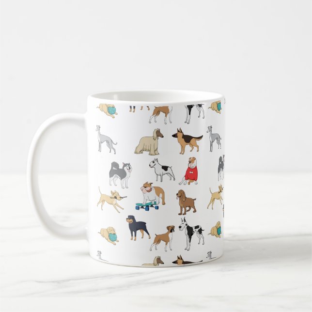 Mug Monde Des Chiens (Gauche)