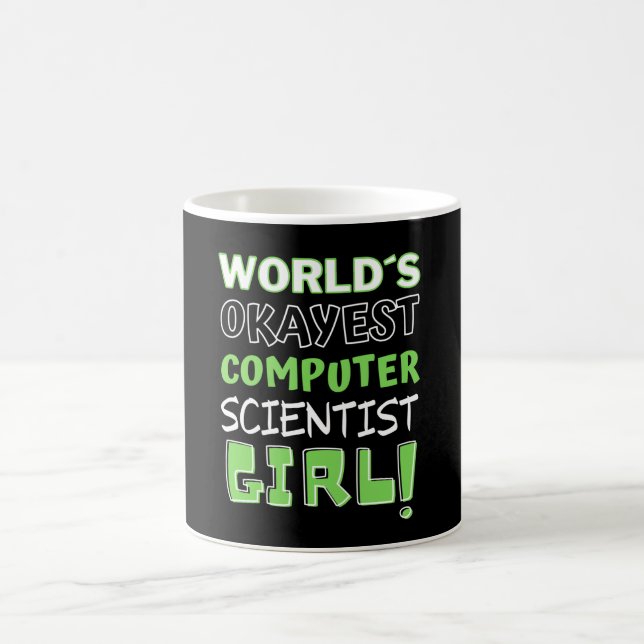 Mug Monde la fille la plus géniale des informaticiens. (Centre)