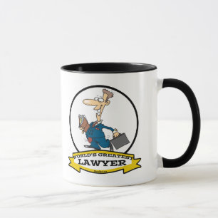 MUG MONDE LE PLUS GRAND AVOCAT II CARTOON HOMME