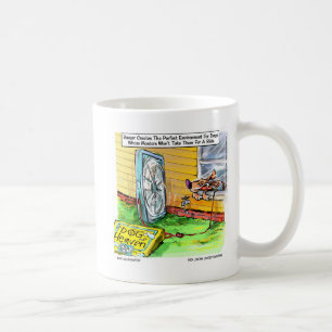 Mug Monde le plus heureux chien amusant Tee - shirt Mu