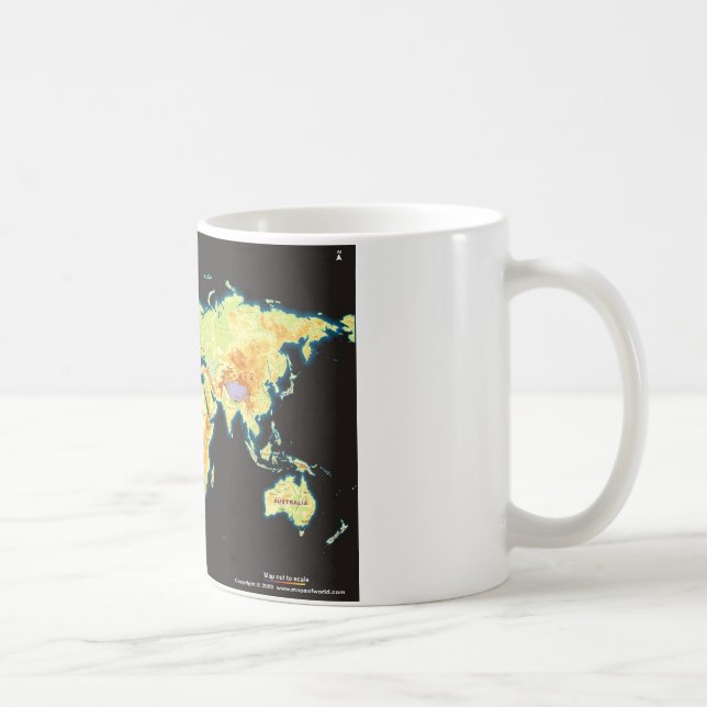Mug monde map-2 (Droite)