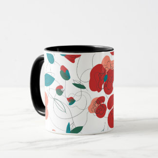 Mug Monde merveilleux des fleurs sauvages | Motif de f