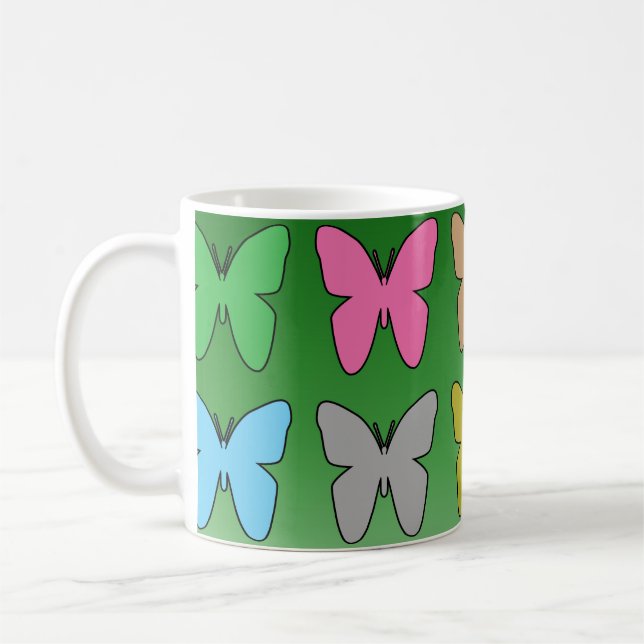 Mug Monde papillon (Gauche)