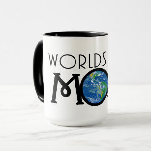 Mug Mondes meilleur MOM