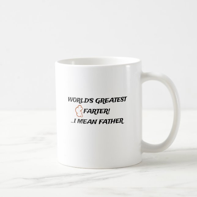 Mug Mondes plus grand Farter (Droite)