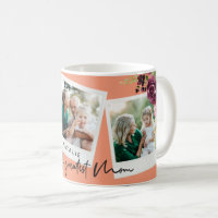 Mondes plus grand maman aquarelle floral multi pho