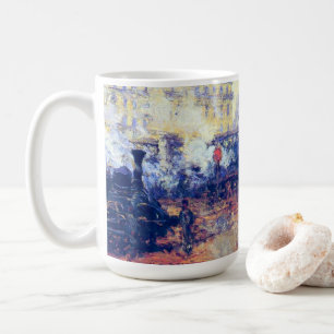 Mug Monet - Le Pont de l'Europe, gare Saint Lazare