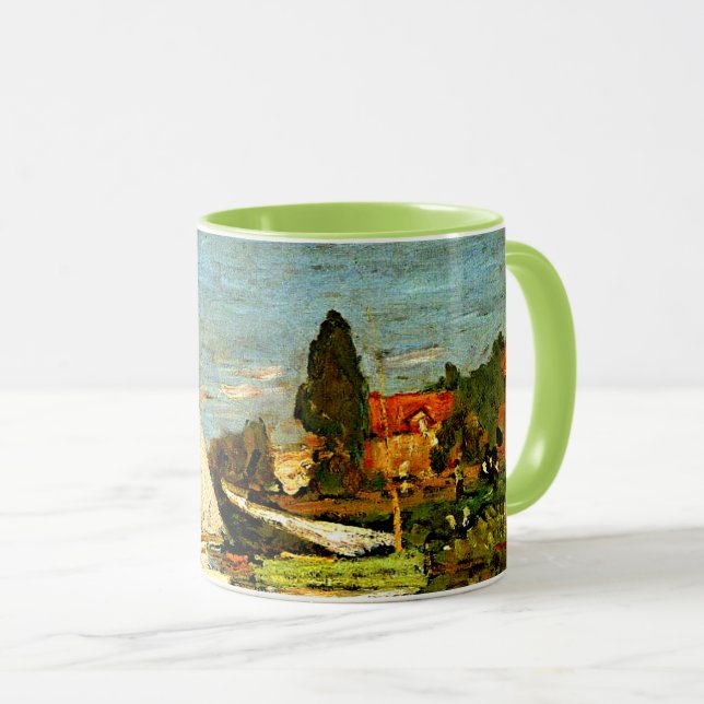 Mug Monet, Regattas à Argenteuil (Devant droit)