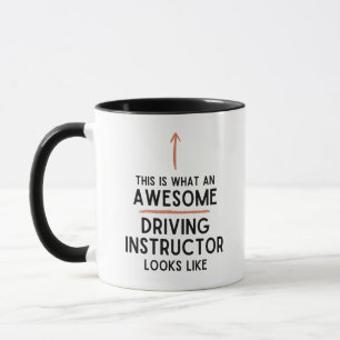 Mug Moniteur d'auto-école Conducteur débutant